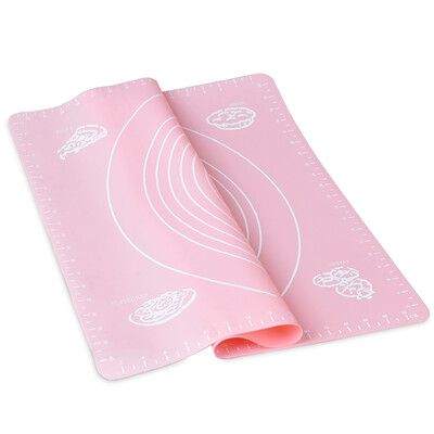

Jingdong supermarket thousands of groups Seiko large silicone pad baking tools silicone pad with ruler panel baking kneading board mat pad large 2 inch wool brush to send