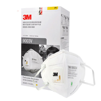 

3M 9022 KN90 Folding Anti-Particle Mask Anti-haze Masks Headband 50 pcs box