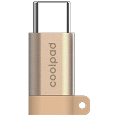 

Адаптер Micro USB / Type-C Coolpad,золотой