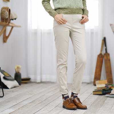 

Yemen INMAN Elastic Legs Casual Pants Light Beige 27 1864091643