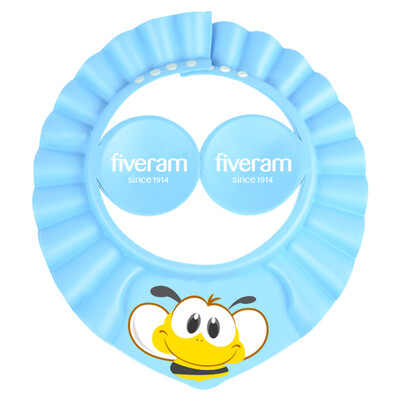

Wuyang FIVERAMS baby baby baby baby cartoon shampoo child bath cap blue