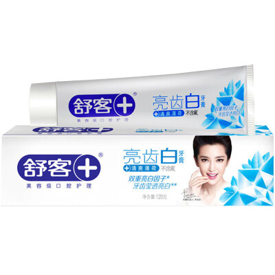 

Shuxing bright teeth white toothpaste 120g fresh lemon