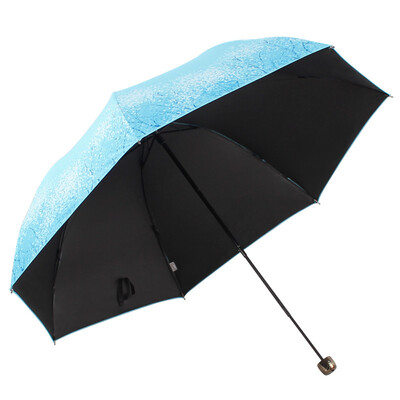 

Jingdong Supermarket Paradise Umbrella School Girl Vinyl Silk Screen Trio Ultra Light Mushroom Princess Sunny Umbrella Sun umbrella Beige 30134ELCJ
