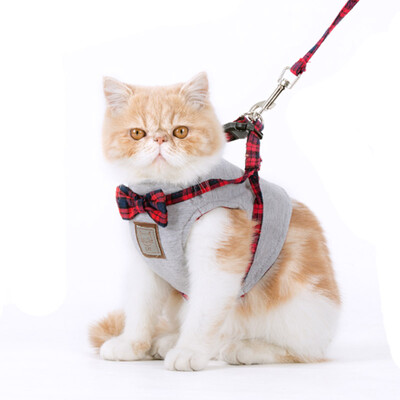 

Китайский юань домашнее животное с (HOOPET) Кошка Кошка веревочной буксировочный трос выскользнул кошка кошка поводке животное кошка воротник костюм Harness XS