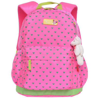 

Disney (Disney) bag Mickey cute light simple print backpack primary school student bag TGML0029A pink