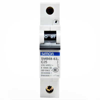 

Simon air switch 1P20A home protection circuit breaker SMB68-63C20