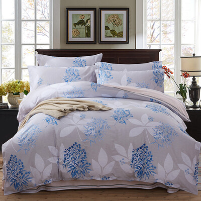 

Sheng Wei suite home textiles cotton printing four sets of cotton bed linen blanket Magnolia incense 15 18 m bed general 200 230cm