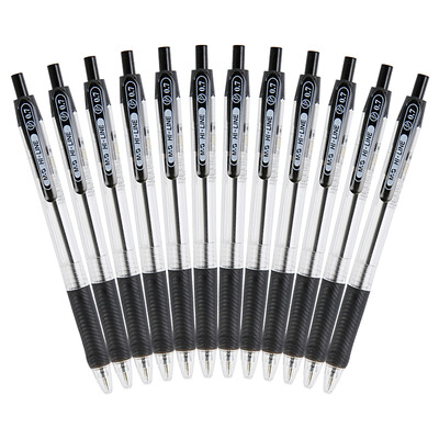 

Morning light M&G 07mm black bullets press ballpoint pen in the pen atom pen 12 box BP8106
