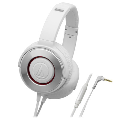 

Audio-Technica ATH-WS550iS Portable Smartphone Headset White