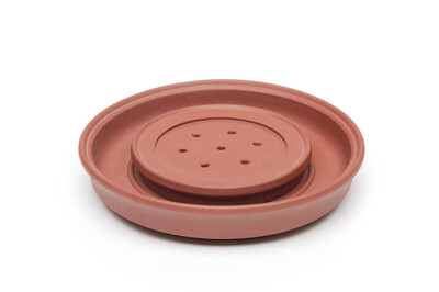 

Red Yixing Zisha Clay Cha Chuan Tea Boat