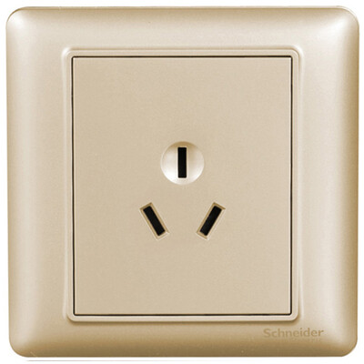 

Schneider Schneider switch socket socket panel 16A three-hole air conditioning socket Rui Yi series of gold