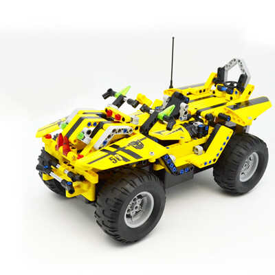 

DOUBLE E Hornet строительные блоки автомобиль дистанционного управления модель автомобиля деформация автомобиль игрушка дети автомобиль
