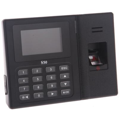 

Chinese control wisdom ZKTeco S50 fingerprint attendance punch card machine