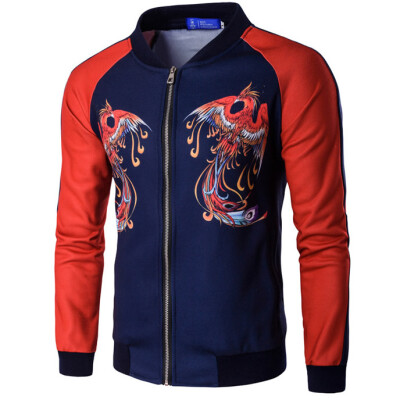 

Men's Baseball Phoenix Printing Coat