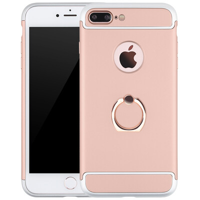 

Freeson Apple iPhone7 Plus корпус для мобильного телефона защитная крышка 7plus трехступенчатая всеобъемлющая защита от падения кольцо защитная оболочка 5.5 дюймов розовое золото