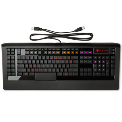 

Hewlett-Packard (HP) Omen игровой клавиатуры мастера серии Black Shadow