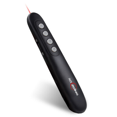 

Big line (ASiNG) A218 flip pen laser pen flip device PPT projector pen slide remote control pen rechargeable black red