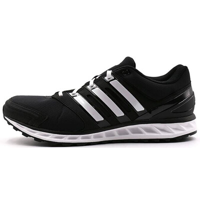 

Jingdong supermarket] Adidas (adidas) neutral paragraph breathable cushioning light leisure sports jogging shoes BA8477 a black / bright white 4 yards / 37 yards