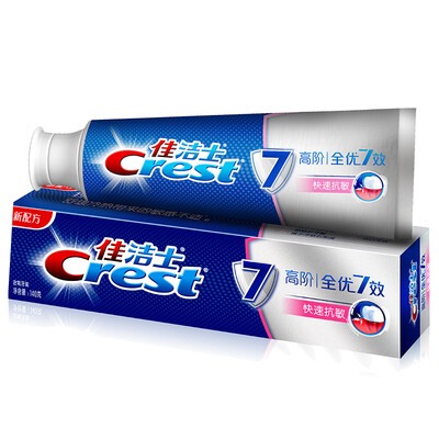 

Crest Crest high-end all-excellent 7-speed fast anti-allergic toothpaste 140 grams