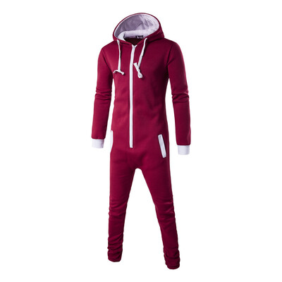 

Mens Jumpsuits Casual Hoodie Pants