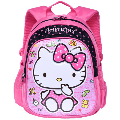 

Hello Kitty hellokitty kindergarten bag cute light casual simple kindergarten bag backpack CC-HK3162B black