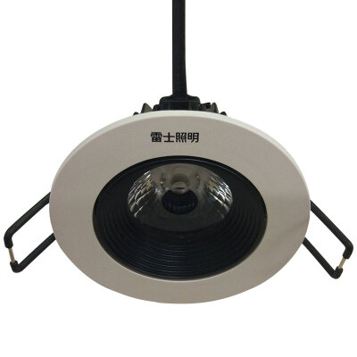 

NVC SNC led spotlights COB light source spotlights ceiling adjustable angle anti-glare 4W open hole 75mm white light surface 3000K yellow light