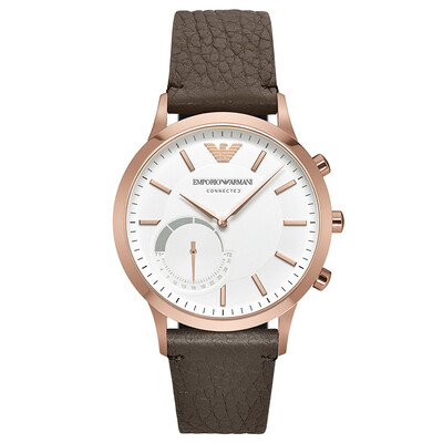 

Armani кожаный ремешок спортивные часы / часы моды ART3002 кожаный ремешок