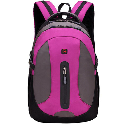 

SWISSGEAR fashion casual shoulder bag 146 inch notebook shoulder computer bag men&women outdoor travel bag backpack new bag SA-9838 purple
