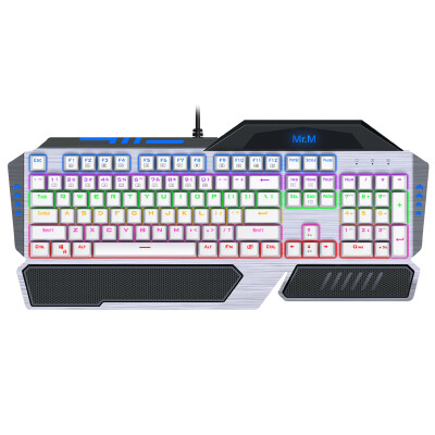 

Haier (Haier) Mr.M Series A600-M2B mechanical keyboard game keyboard black axis Symphony mixed light