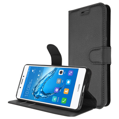 

KOOLIFE enjoy 6S mobile phone case protection holster / clamshell / drop card holster / soft shell for Huawei glory 6s cool series - black