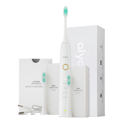 

Aiyabrush rechargeable intelligent sound wave toothbrush vibration electric toothbrush children toothbrush blue