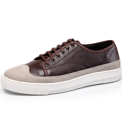 

COSO Korean youth tide shoes boys lace casual shoes fashion wild outdoor shoes C8733 black 39 yards
