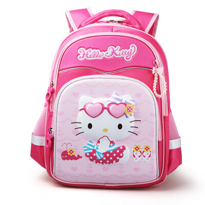 

Hello Kitty (hellokitty) KT1039A детский комплект руля для девочек девочек начальной школы сумка бремени Красная роза