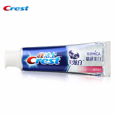 

New Packing Crest 3D MICA Tooth Paste Whitening Plus Herbal Mint Flavor teeth antibacterial gum care Toothpaste 140g*1