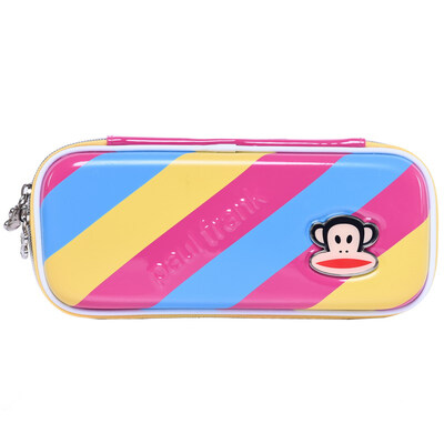 

Bangling Monkey Paul Frank Pencil Bag Child Pencil Bag Pupils Kindergarten Lifestyle Stationery Bag Korean Style Stationery Pencil Bag PKY6048 Rose Red