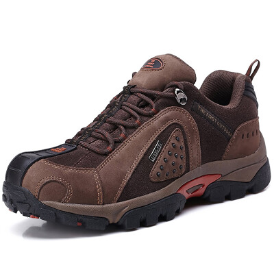 

TFO climbing shoes outdoor high shock absorber breathable comfort low to help climbing mountain climbing 842728 male paragraph brown 43