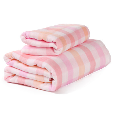 

Montagut Towel Home Textiles Cotton Gauze Brick 1 Mianjin 1 Bath Towel Set Soft Water Blue 85g / 314g 34 * 75cm / 70 * 140cm