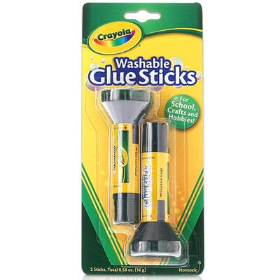 

дети окрашены детской музыкальной Crayola моющиеся клей палочки ручной 56-1129