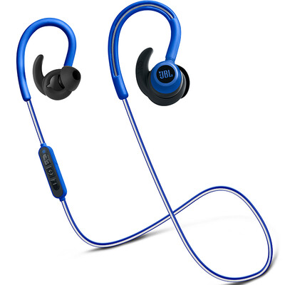 

JBL Reflect Response Professional Sports Wireless Bluetooth Headset Touch Action Waterproof Sweatphone Headset Neckband Edition Blue