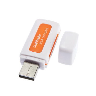 

Портативный USB 2.0 4 в 1 памяти Multi Card Reader для TF T-Flash M2 Card