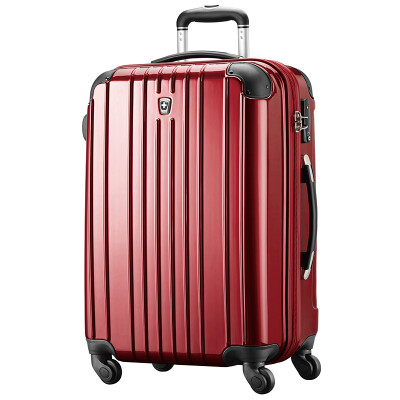 

SWISSMOBILITY MT-5555-01T00 High-capacity Lightweight Trolley Case PCABS Universal Wheel 24 Inches Dark Red