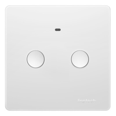 

Collar technology Q1 intelligent home control system wall single open switch home sensor waterproof WIFI intelligent button switch socket without a single open control