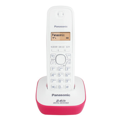 

Panasonic (Panasonic) KX-TG12CN-1 цифровой одиночный беспроводной телефон модный порошок