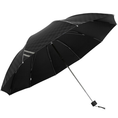 

Paradise Umbrella British Style Vinyl Plus Triple Pine Umbrella 32248ELHB Black