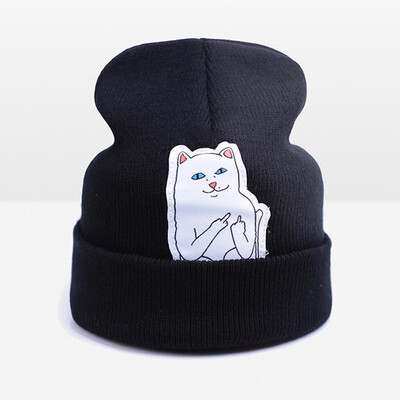 

WISHCLUB Зима Шляпа для женщин шлема Beanie Кат вязать крышки шлема Skullies Beanies Теплый Кепка