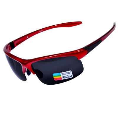 

Banglong XQ289 sunglasses polarized driver driving sunglasses men and women glasses comfortable mirror frame outdoor sports riding mirror car red