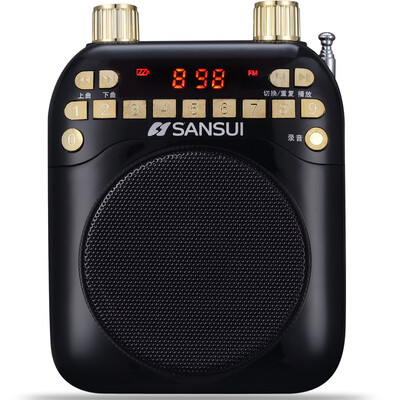

Пейзаж (SANSUI) V100 небольшой пчелы портативный громкоговоритель учитель экскурсовод преподавание посвященный талия висит громкоговоритель громкоговоритель черный