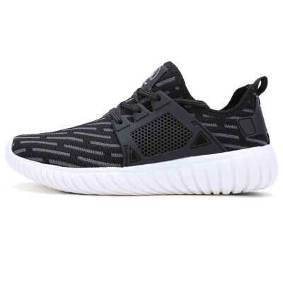 

(XTEP) men's shoes sports shoes light and light simple simple wild couple models running shoes 983119119275 black gray 44 yards