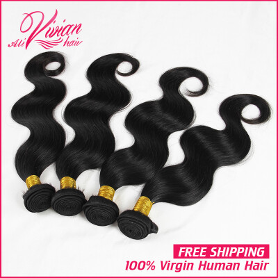 

Peruvian Virgin Hair Body Wave 4 Bundles Grade 7A Rosa Hair Products Cheap human hair weave Bundles Peruvian body wave 1b color