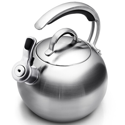 

【Jingdong Supermarket】 Platinum Tin 304 stainless steel French series kettle 3L safe water level 1.9L kettle acid resistant anti-steam anti-steam hot cooker gas stove general